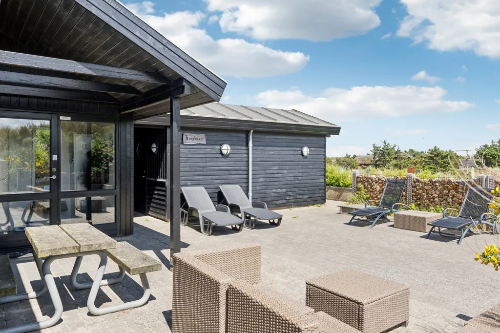 Terrass - Cottage with Sea View in Søndervig