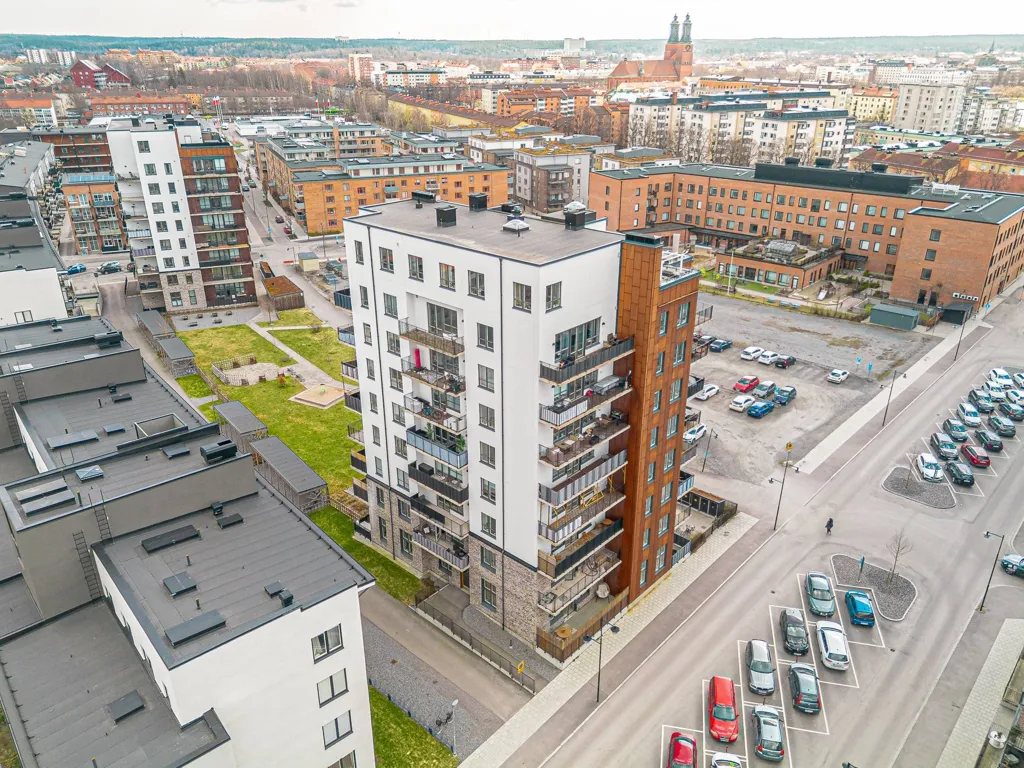 Vue aérienne - Modern Flat with Balcony in Eskilstuna