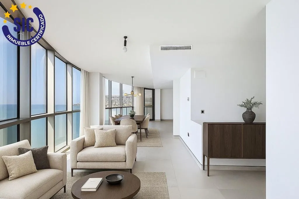 Séjour - Luxury Penthouse with Sea View in Calpe