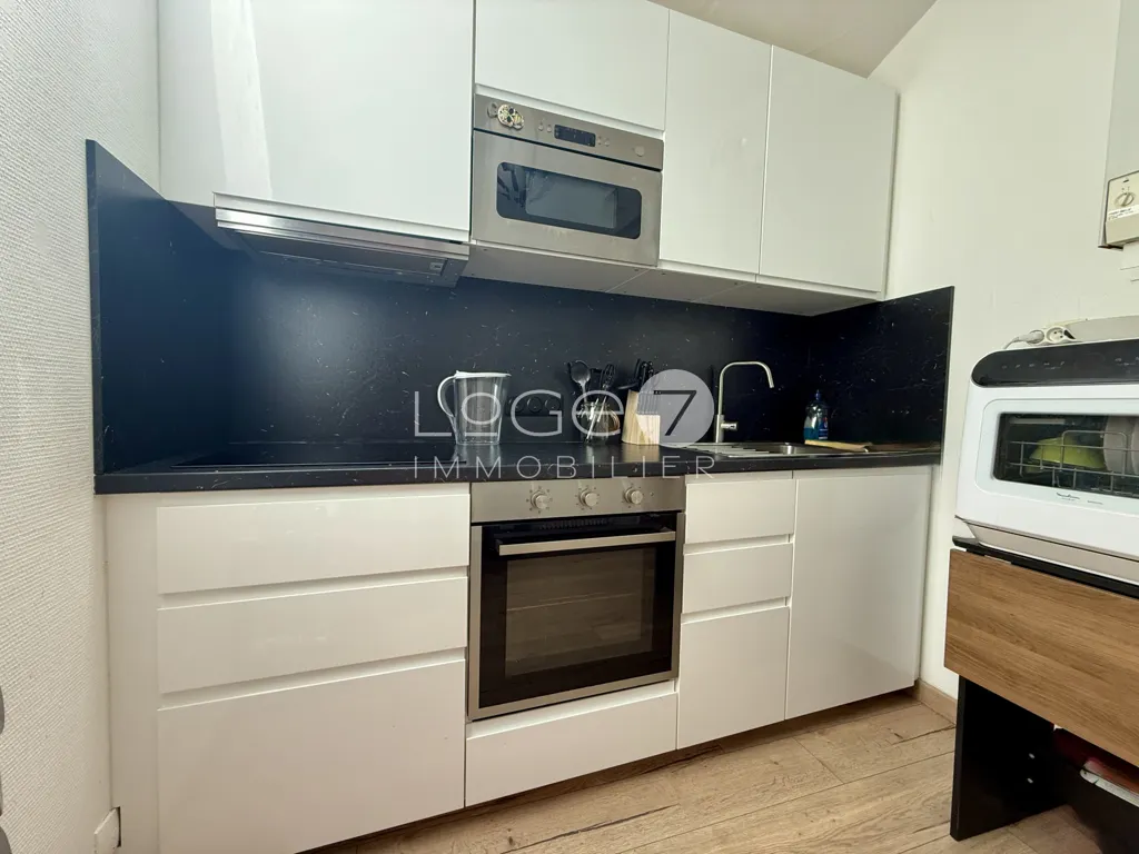Köök - Charmful City Centre Flat in Quimperlé