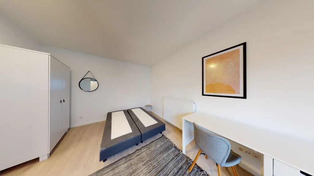 Camere da letto - Renovated Studio with Terrace in Leuven