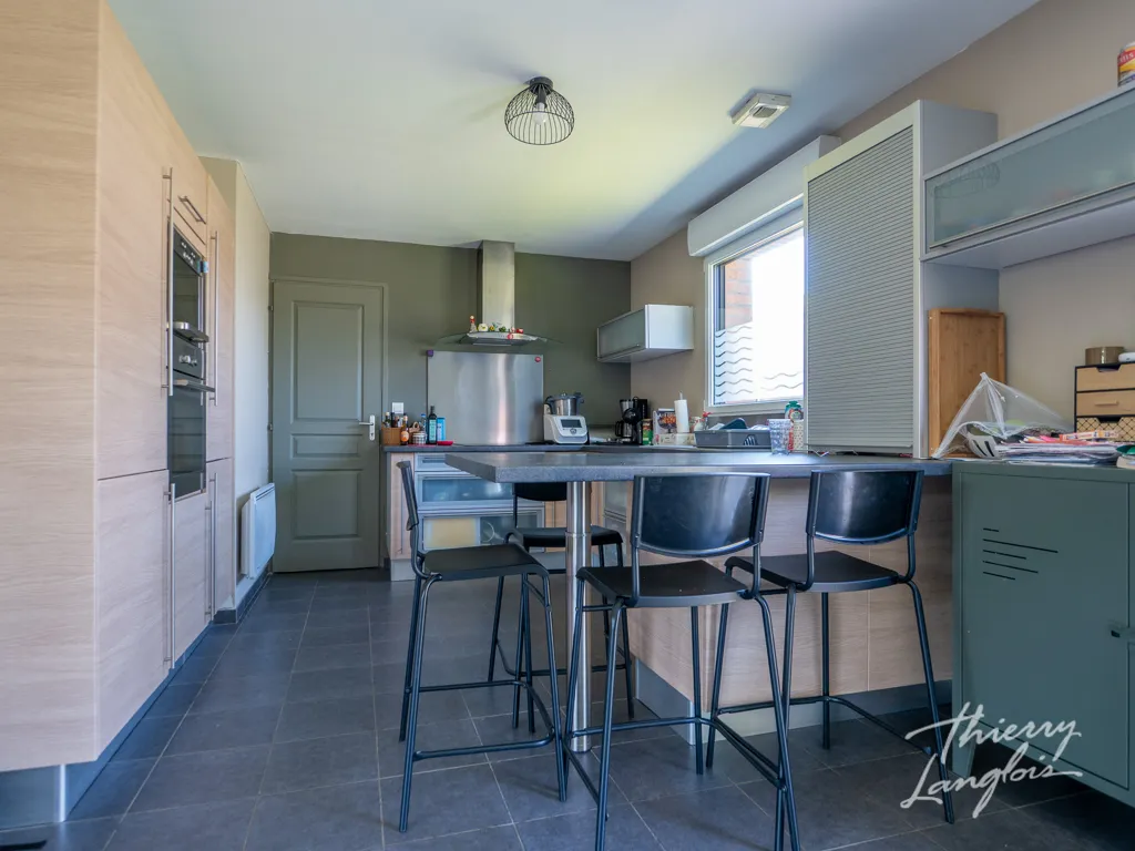 Kitchen - Contemporary Villa with Garden near Cysoing