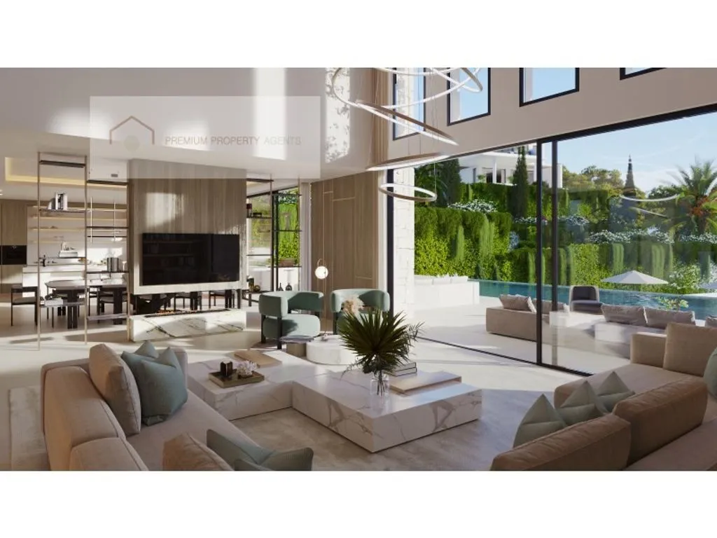 Séjour - Luxury Villa with Customizable Spaces in Estepona