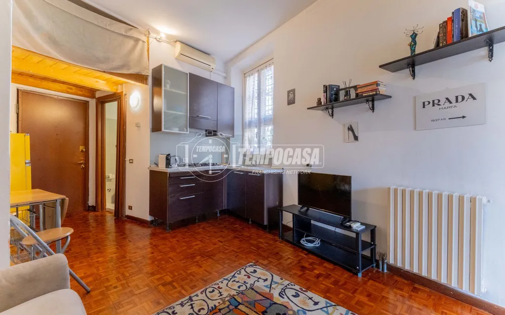 Séjour - Armed Two-Bedroom Apartment in Milan