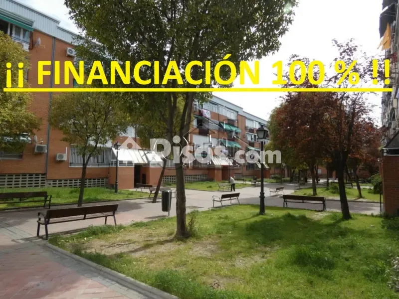 Jardin - Spacious Apartment with Terrace in Usera, Madrid