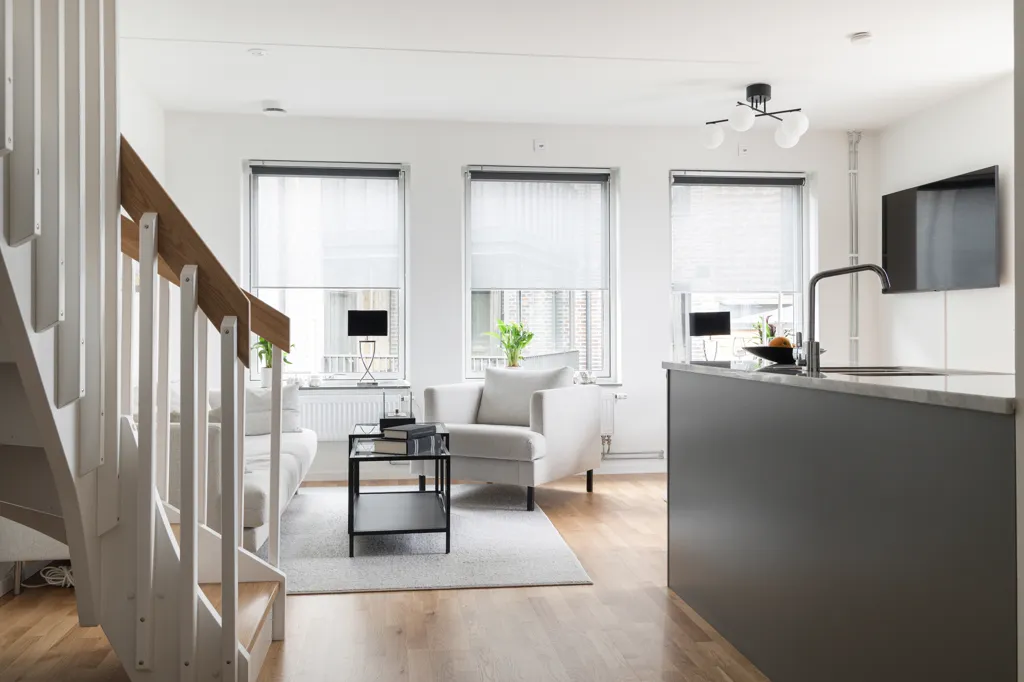 Soggiorno - Apartment with Terraces in Central Location