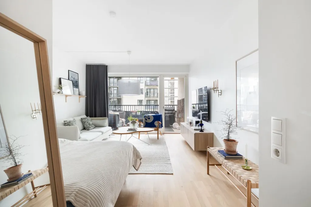 Camere da letto - Modern Flat with City Proximity in Munksjöstaden