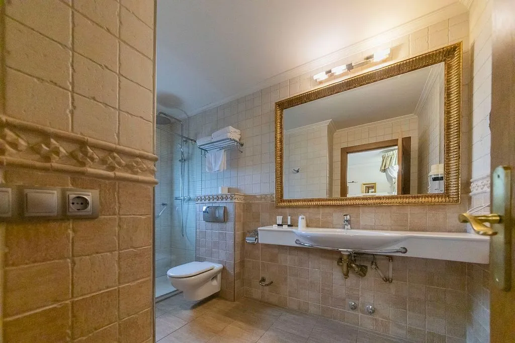 Salles de bain - Hotel Chalet with Pool in Olite