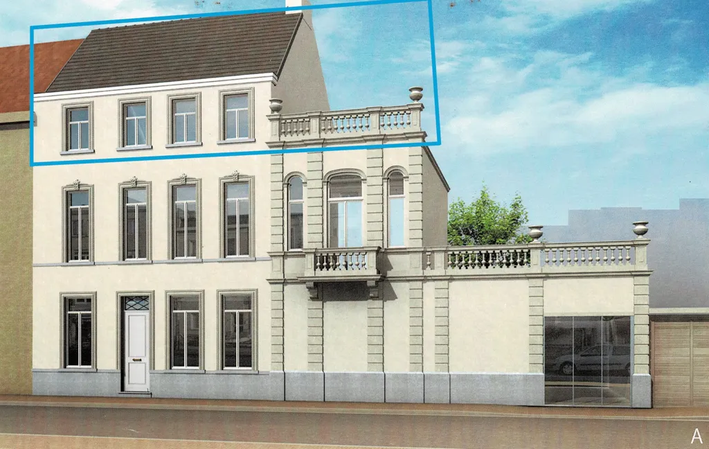 Duplex in Renovated Historic Building, Zottegem