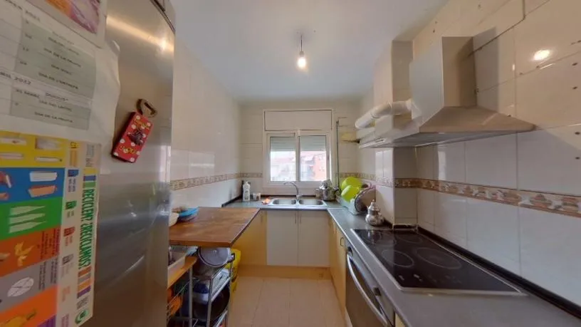 Köök - Apartment with Garden Access in Mollet del Vallès