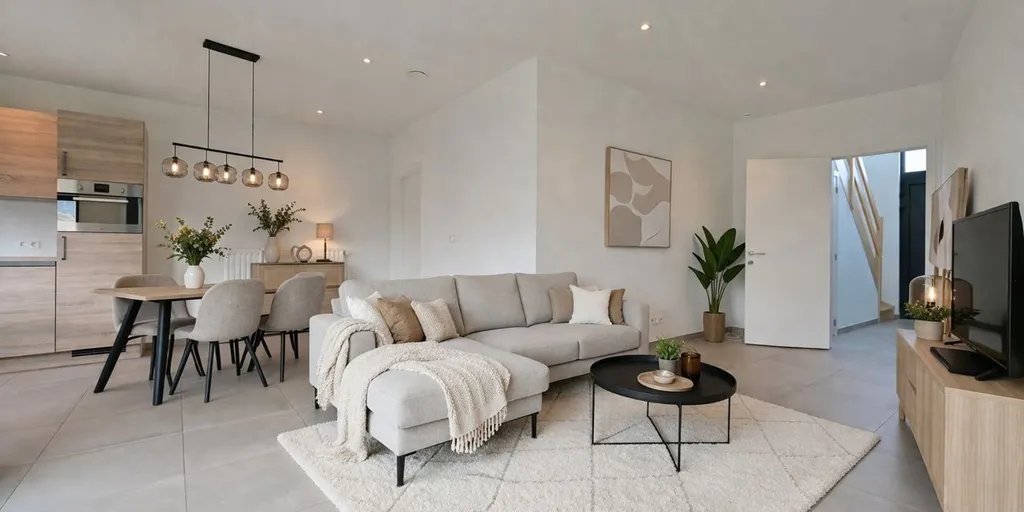 Elutuba - Modern Open-Plan House with Terrace in Lanaken