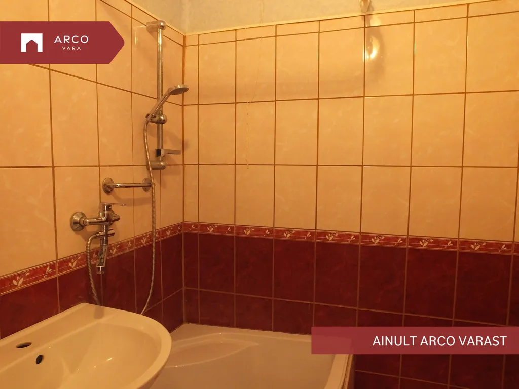 Salles de bain - 3-Bedroom Apartment with River View in Kaarlimõisa
