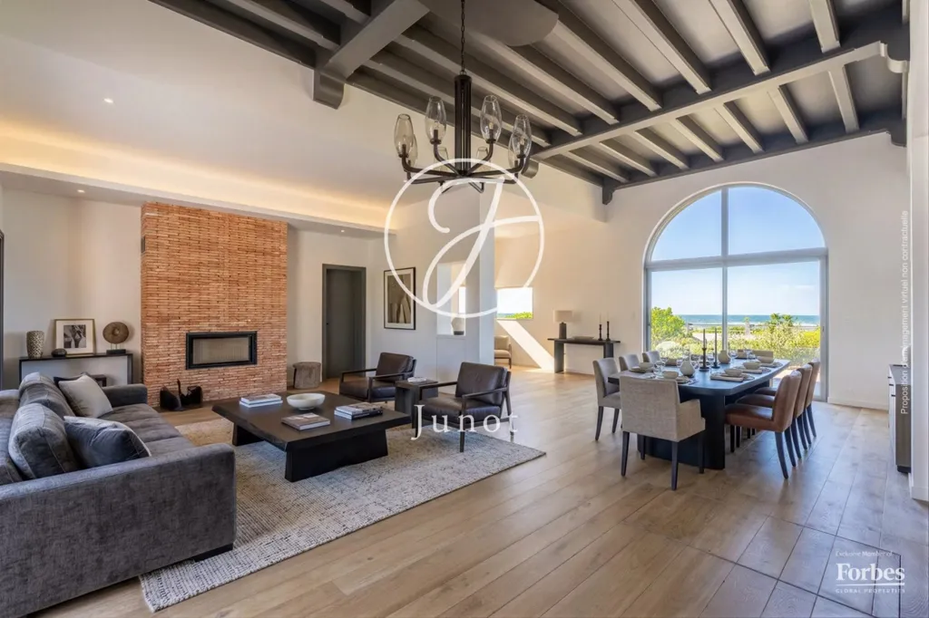 Salle à manger - Villa Rénovée Face à la Mer avec Piscine au Croisic