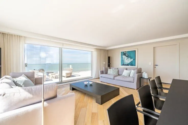 Séjour - Appartement avec Vue Mer à Knokke-Heist