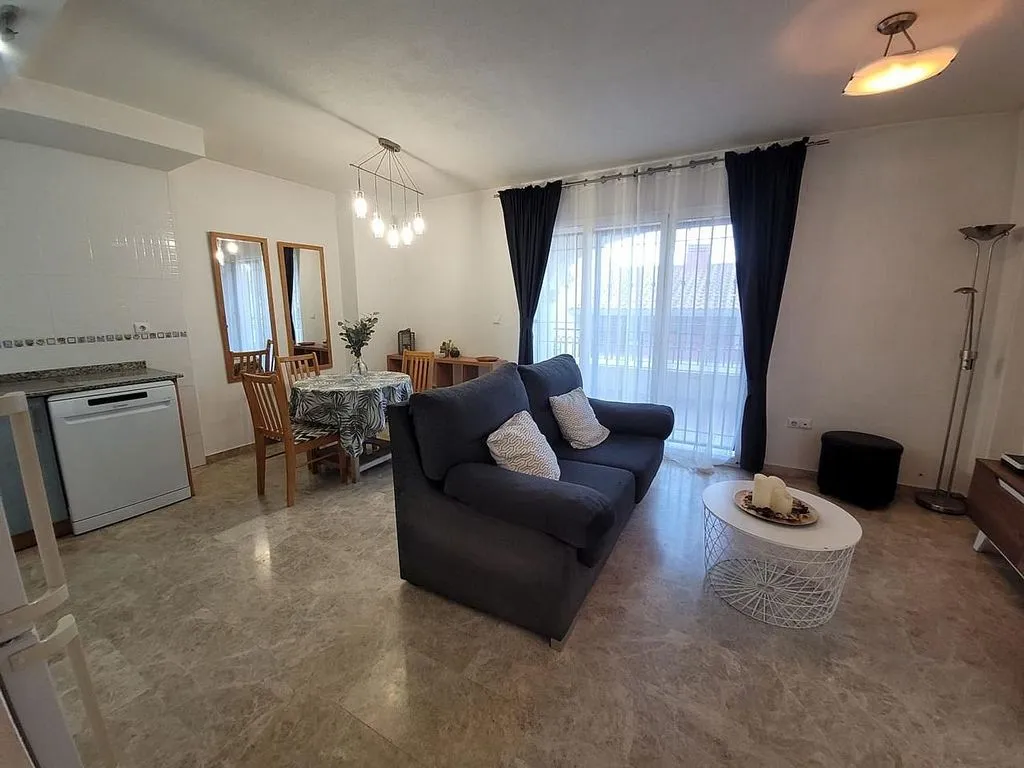 Séjour - Bungalow with Pool and Terrace in Bonalba