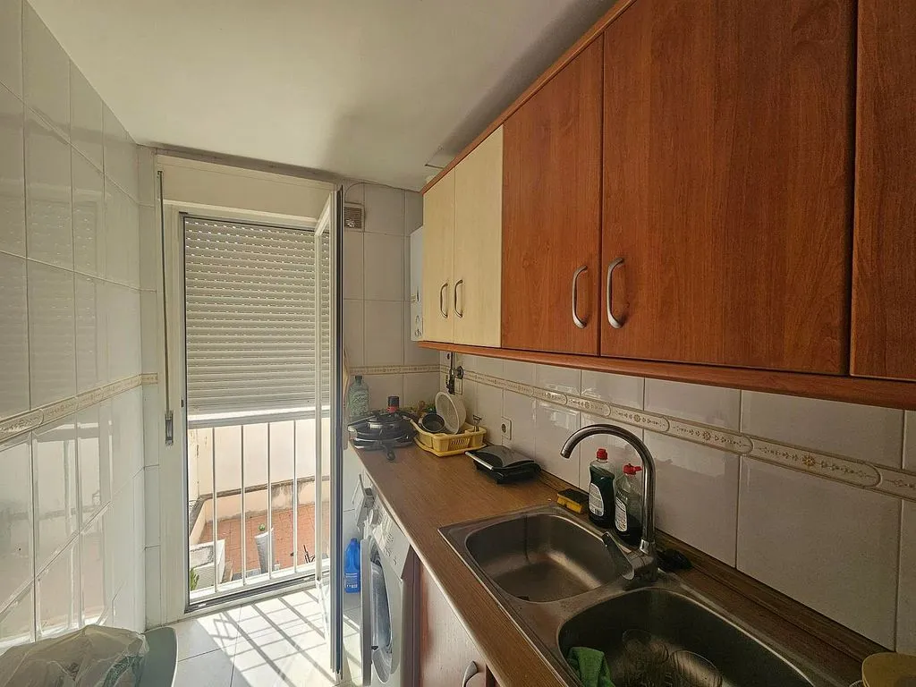 Cuisine - Apartment with Balcony and Garage in Son Canals