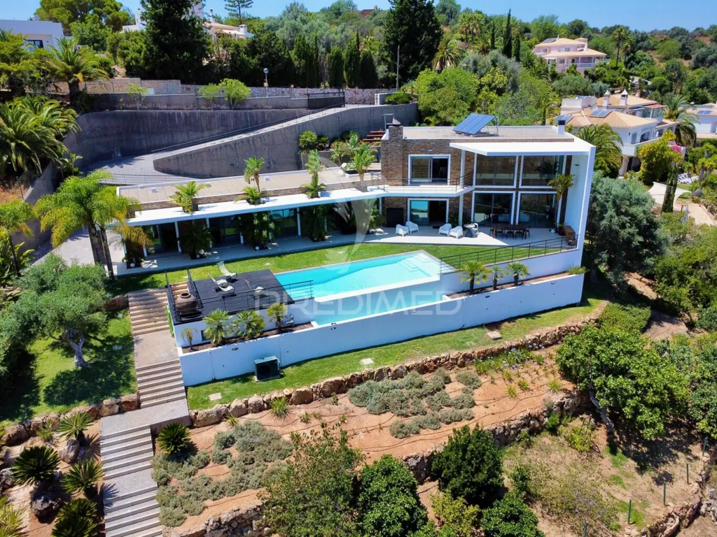 Vue aérienne - Luxury Villa with Infinity Pool in Belmonte