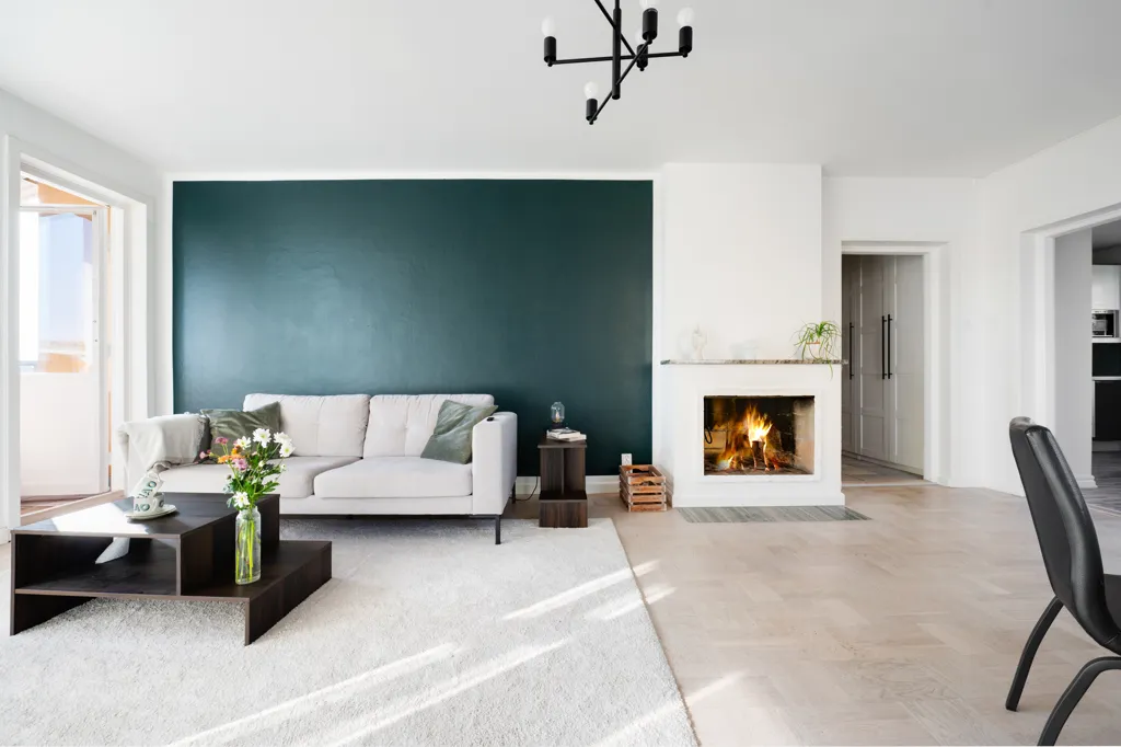 Elutuba - Apartment with South-Facing Balcony in Sundbyberg
