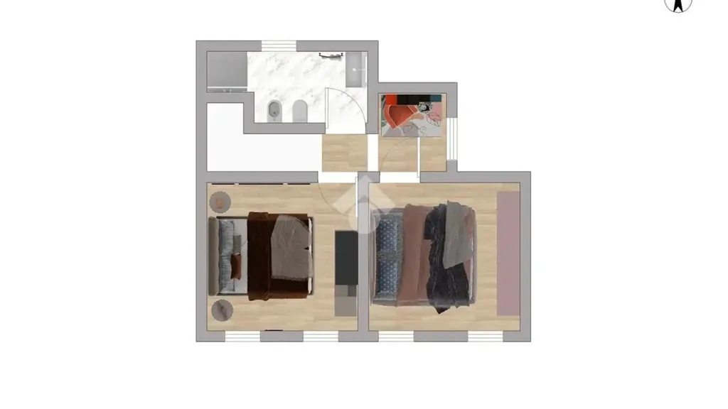 Floor Plan - Restored Terraced Villa in Roncade