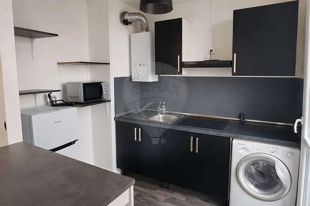 Köök - Studio with Lift in Compiègne Centre