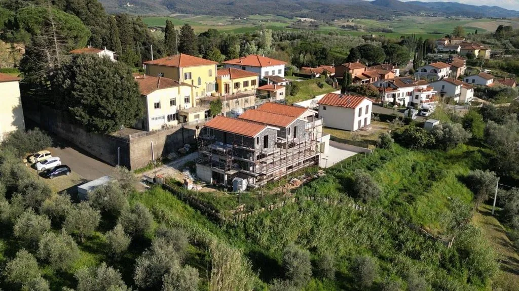 Vue aérienne - Luxury Villa with Panoramic Views in Crespina Lorenzana