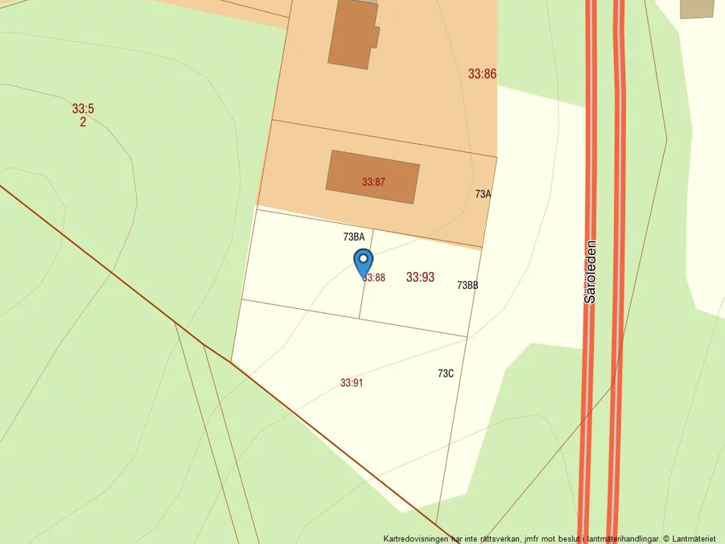 Plot with Natural Setting near Göteborg