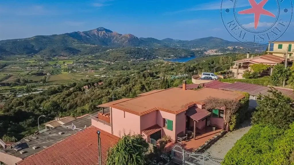 Vue aérienne - Terraced Villa with Panoramic View in Capoliveri