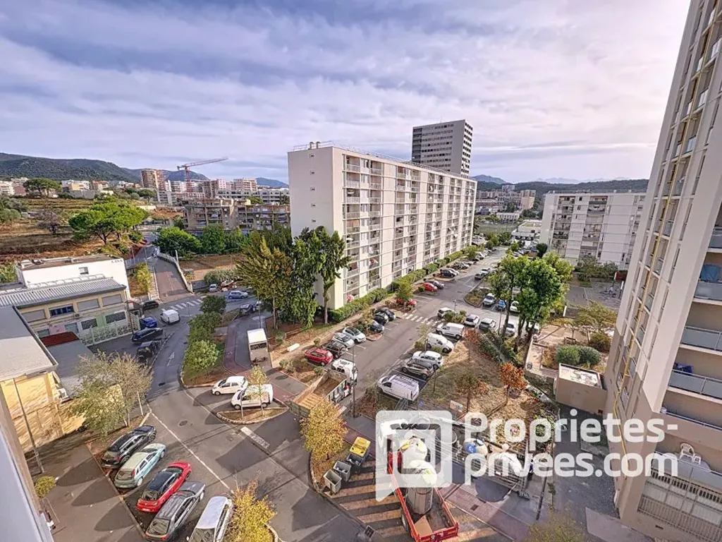Balcon - Appartement T3 avec Vue Mer à Chemin de Candia