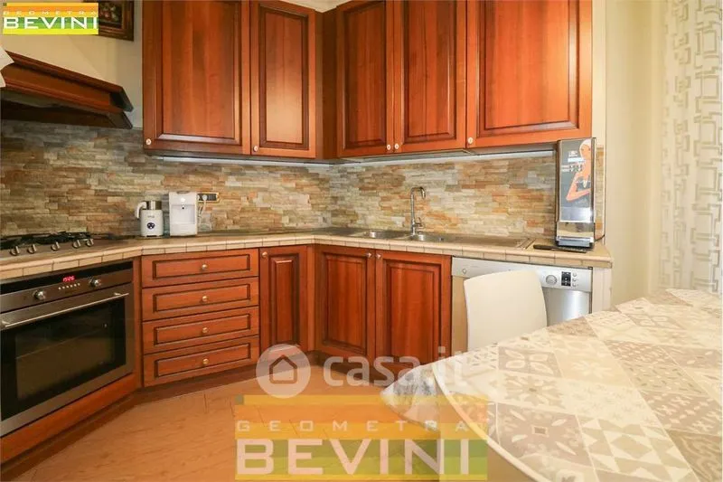 Kitchen - Fully Renovated Apartment with Balcony in Modena