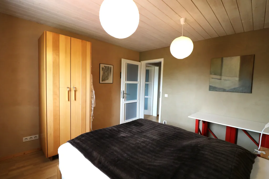 Chambres - Maison Contemporaine avec Piscine en Campagne