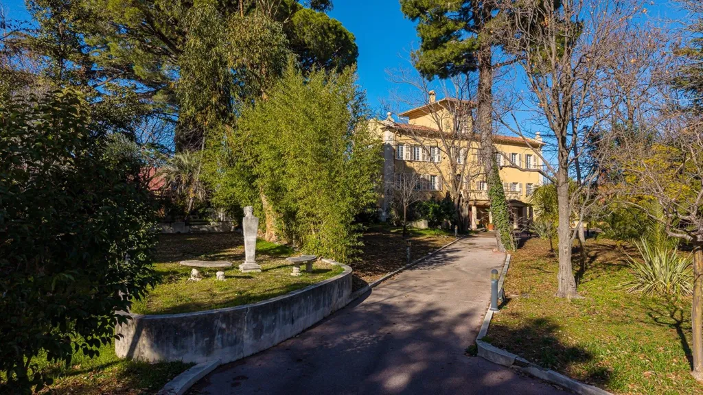 Garden - Historic Estate with Panoramic Sea View in Fabron
