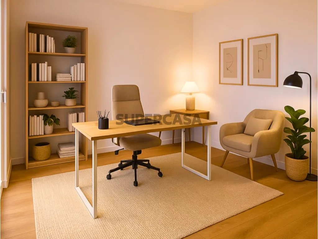 Office - Newly Built House with Terrace in Caparica