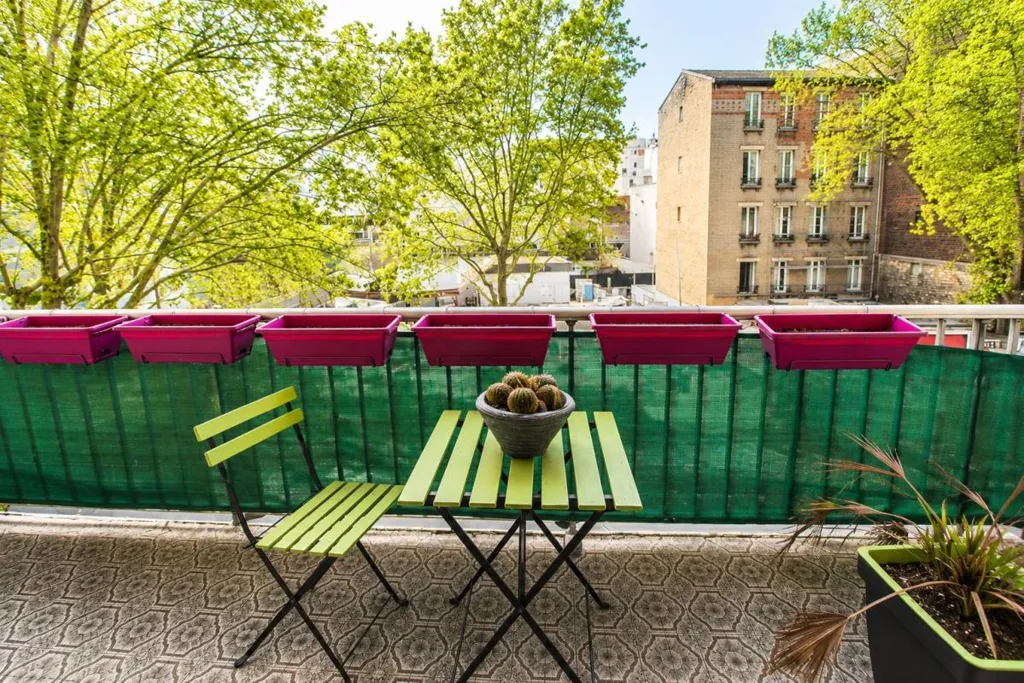 Balcone - T2 Flat with Balcony in Clichy