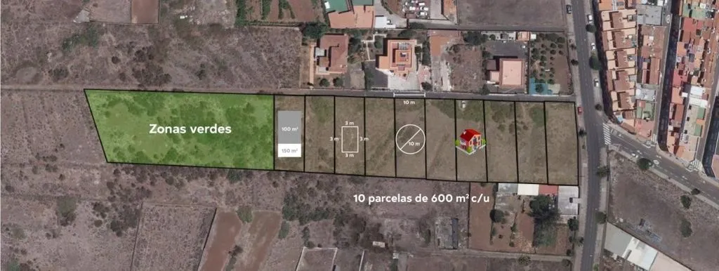 Building Land with Chalet Potential in El Rosario