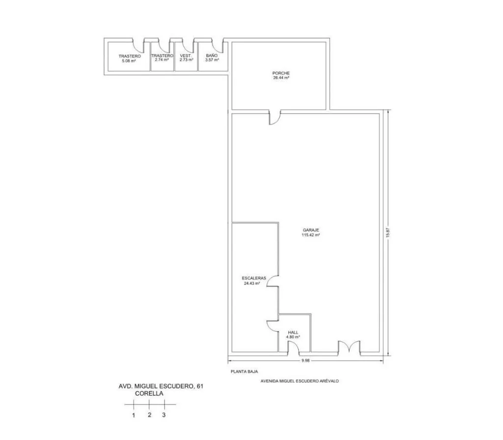 Plan - Chalet with Pool in Corella, Navarra