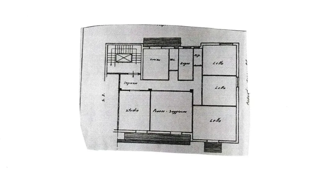 Plan - Luxury Apartment with Mountain View in Sessa Aurunca