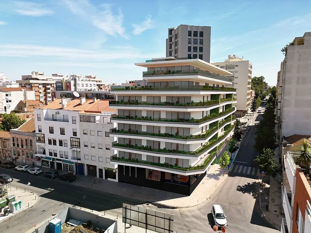 Vue aérienne - Luxury T3 Flat with River View in Barreiro