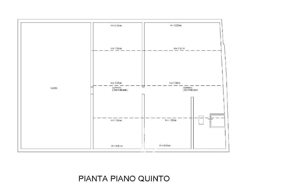 Plan - Historic Villa with Courtyard in Padua