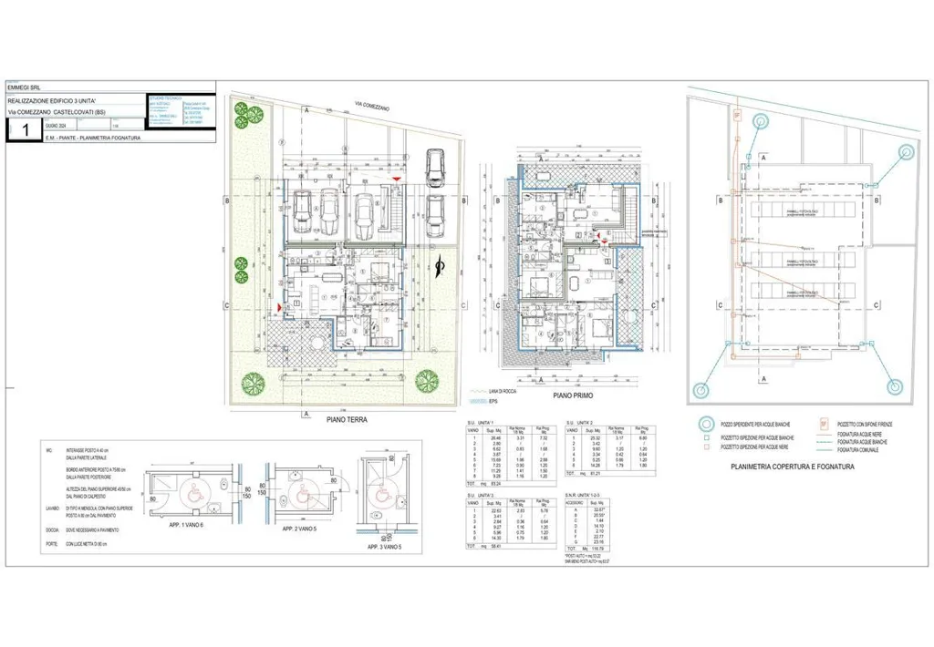 Plan - New Apartment with Balcony in Castelcovati