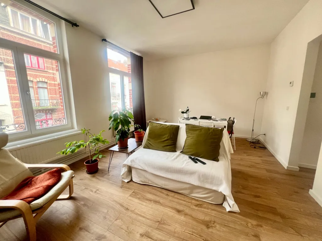 Soggiorno - 2-Bed Apartment in EU Quarter, Brussels
