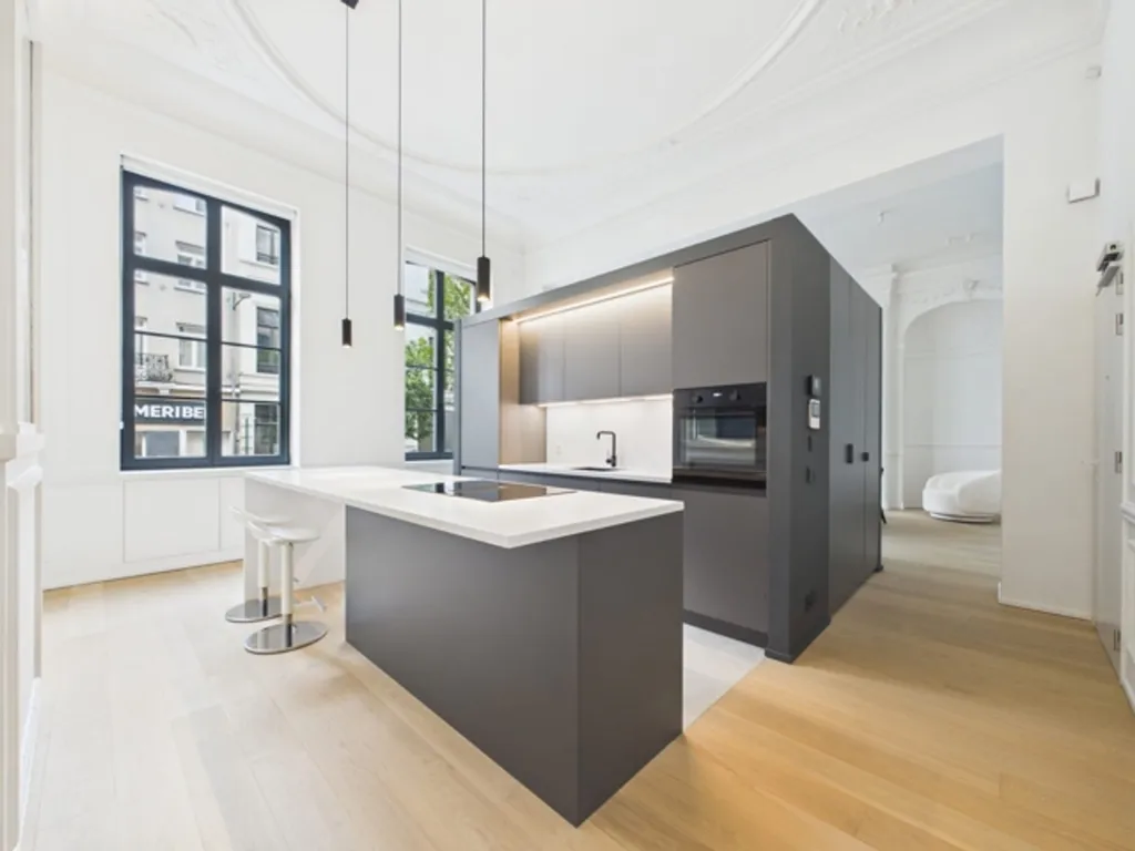 Köök - Duplex in Prestigious Townhouse, Brussels
