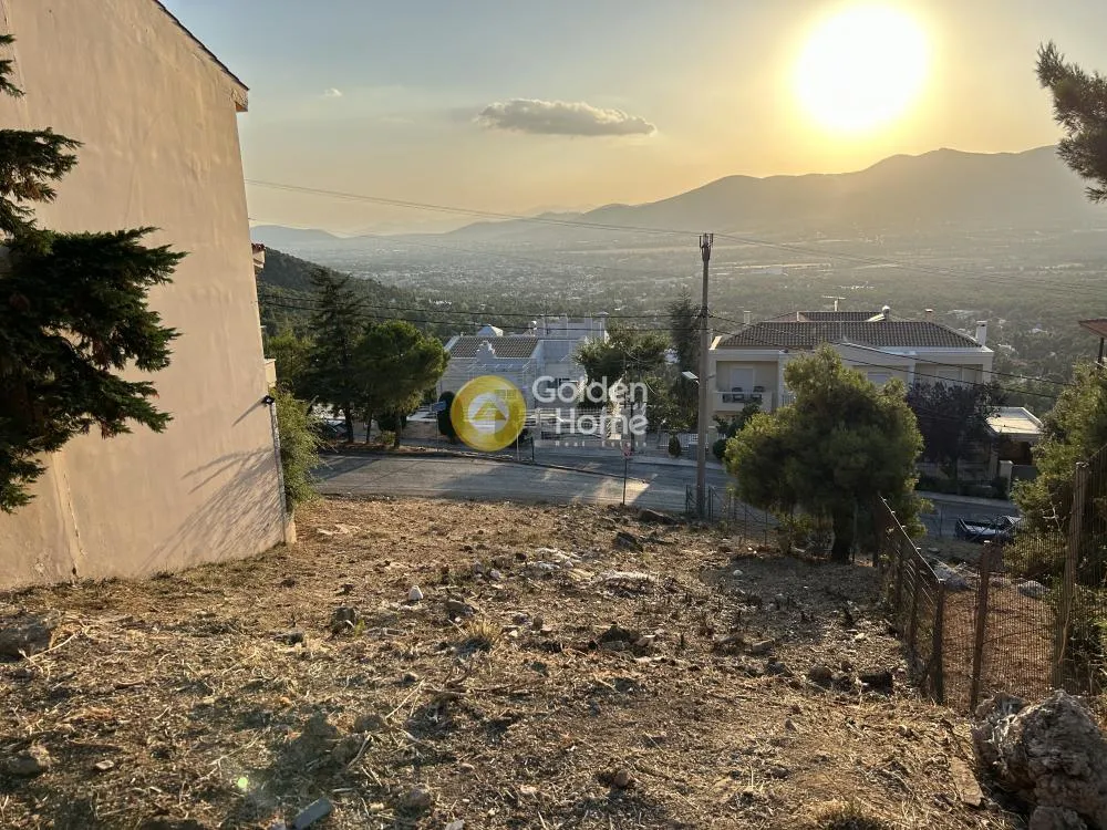 Garden - Amphitheatre House with Panoramic View in Dionysos Centre