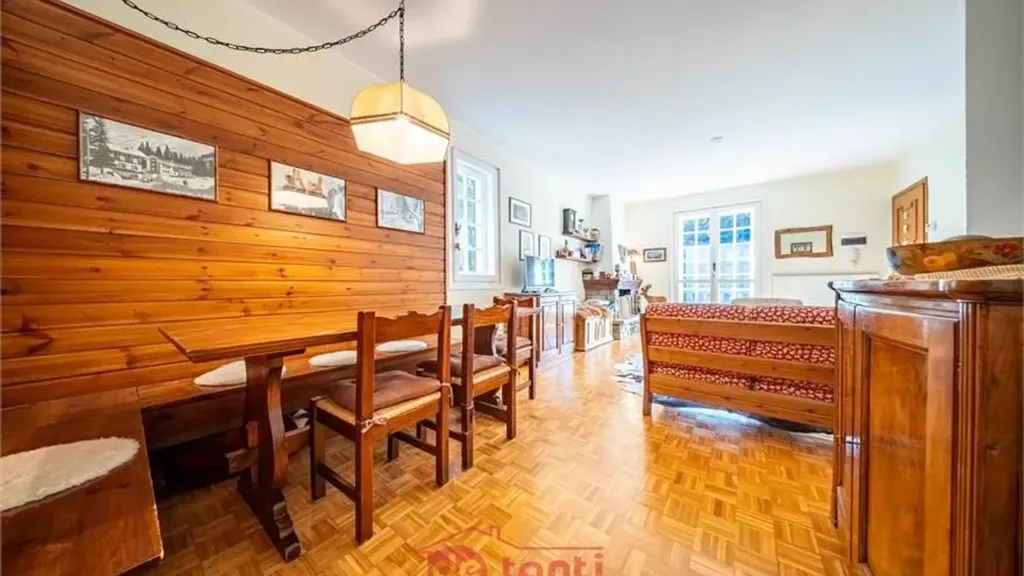 Dining Room - Apartment with Mountain View in Madesimo