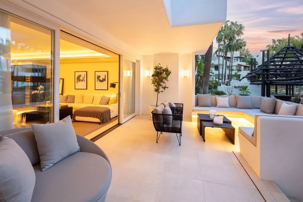 Terrasse - Luxury Apartment with Pool in Marbella