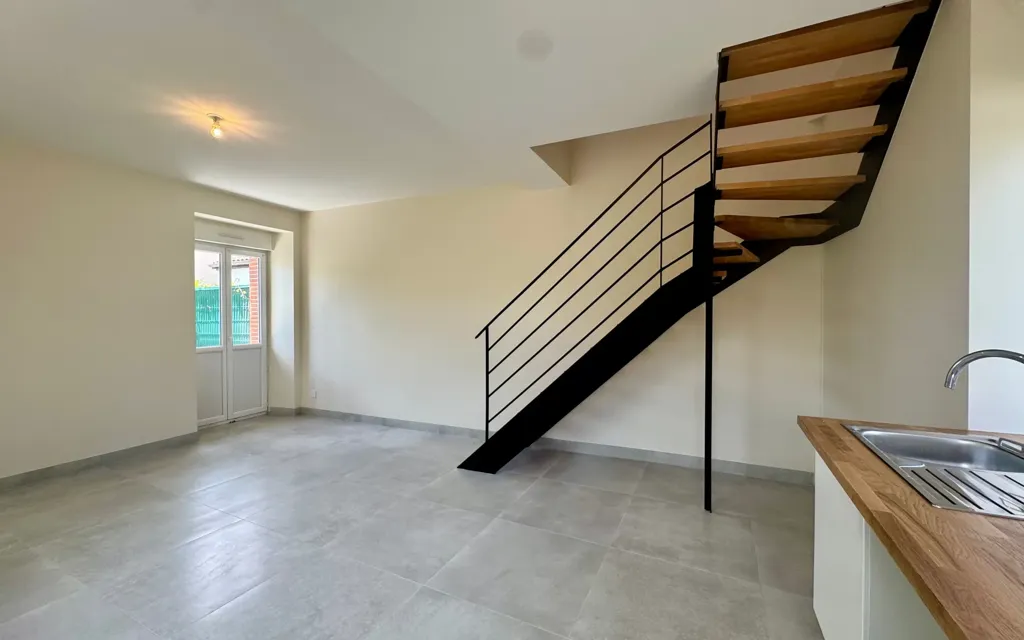 Köök - Renovated T2 with Garden in Toulouse
