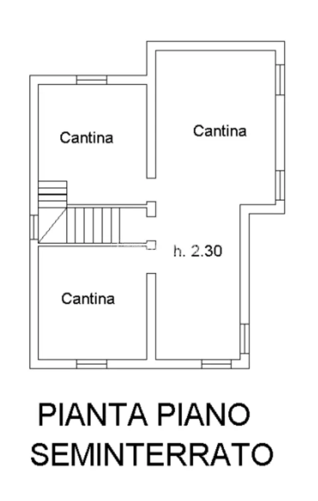 Plan - Bifamiliar Villa with Garden in Somma Lombardo