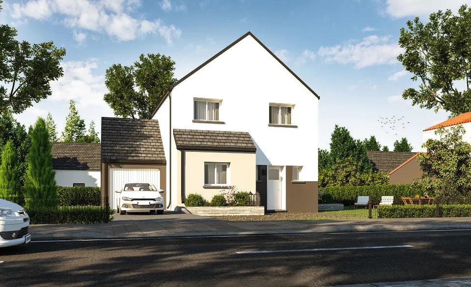 Eco-efficient Villa with Garden in Plomodiern