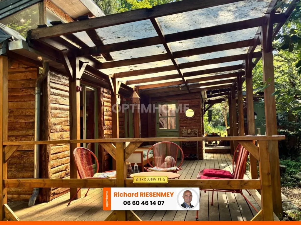 Terrass - Chalet with Terrace at Saint Chéron