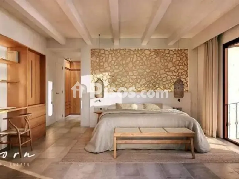 Bedrooms - Mallorcan Chalet with Pool in Ses Salines