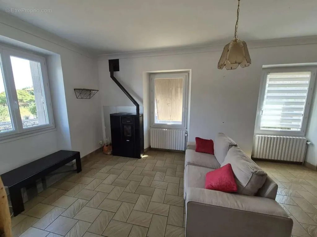Séjour - Maison de Village en Pierre au Brignon